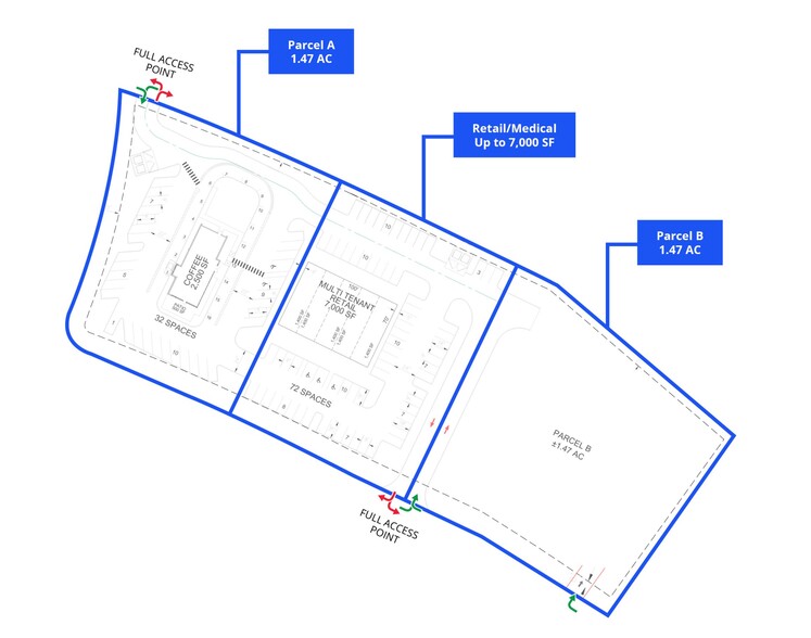 LeeVista Blvd. & Semoran Blvd, Orlando, FL for rent - Site Plan - Image 2 of 2