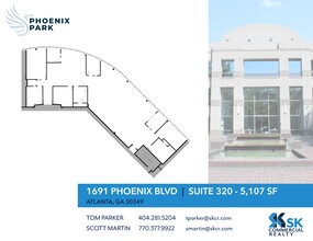 1800 Phoenix Blvd, Atlanta, GA to rent Site Plan- Image 1 of 1