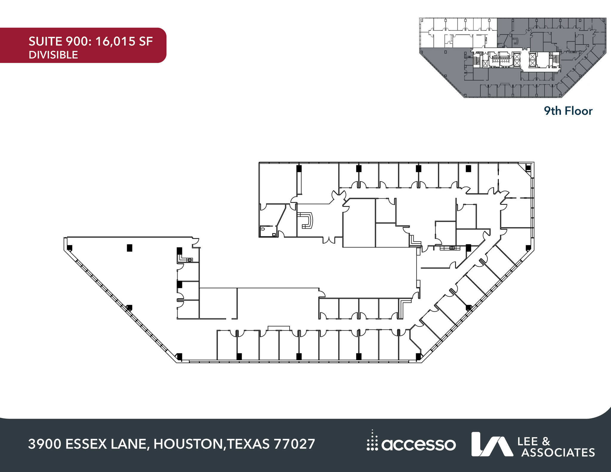 3900 Essex Ln, Houston, TX for rent Floor Plan- Image 1 of 1