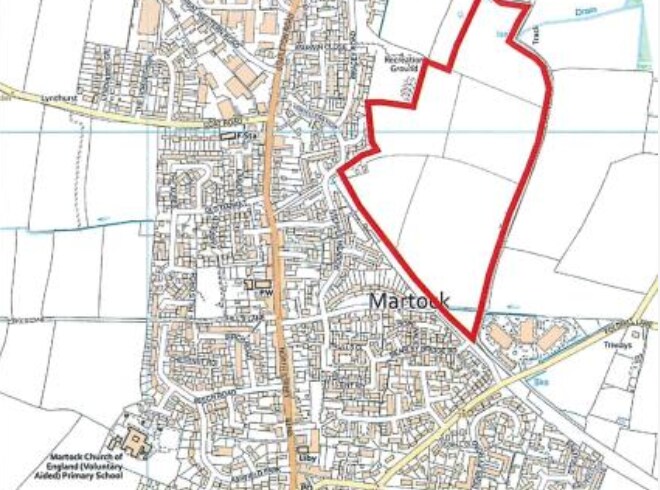 Barley Bridge Rd, Martock for sale - Plat Map - Image 1 of 1