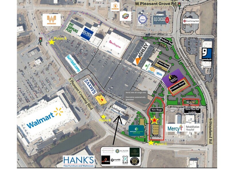 Pleasant Crossing Blvd., Rogers, AR to rent - Building Photo - Image 3 of 7