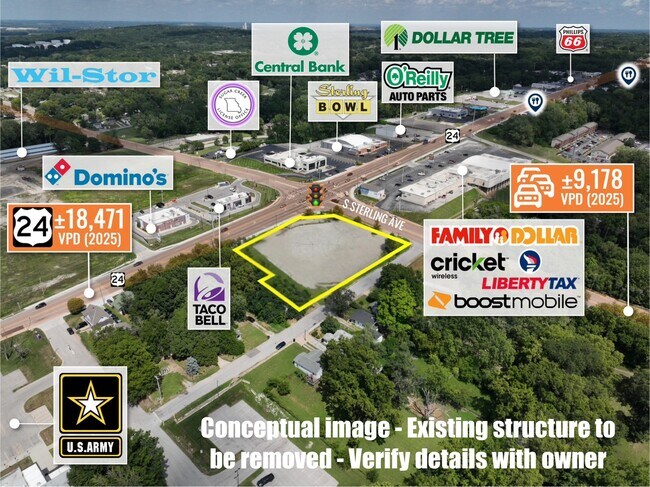 More details for 11115 E US Highway 24, Independence, MO - Land to Rent