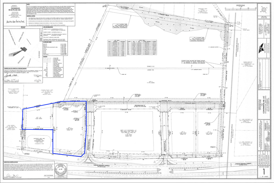 Veterans Memorial Pkwy, Statesboro, GA for sale - Building Photo - Image 2 of 2