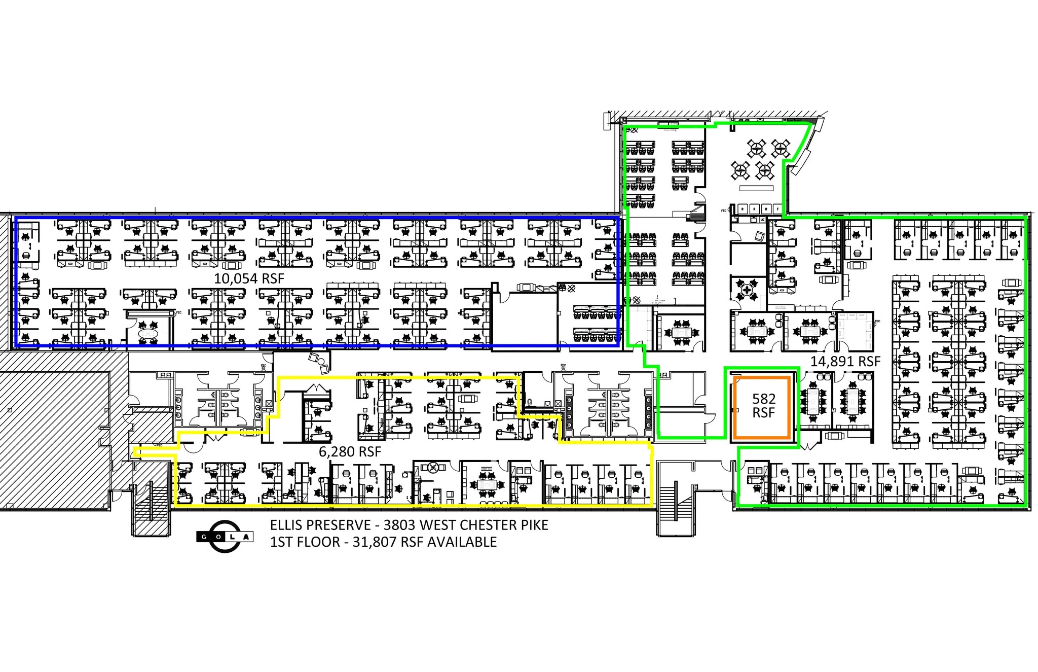 3803 West Chester Pike, Newtown Square, PA to rent Site Plan- Image 1 of 1