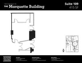 140 S Dearborn St, Chicago, IL for rent Site Plan- Image 1 of 2