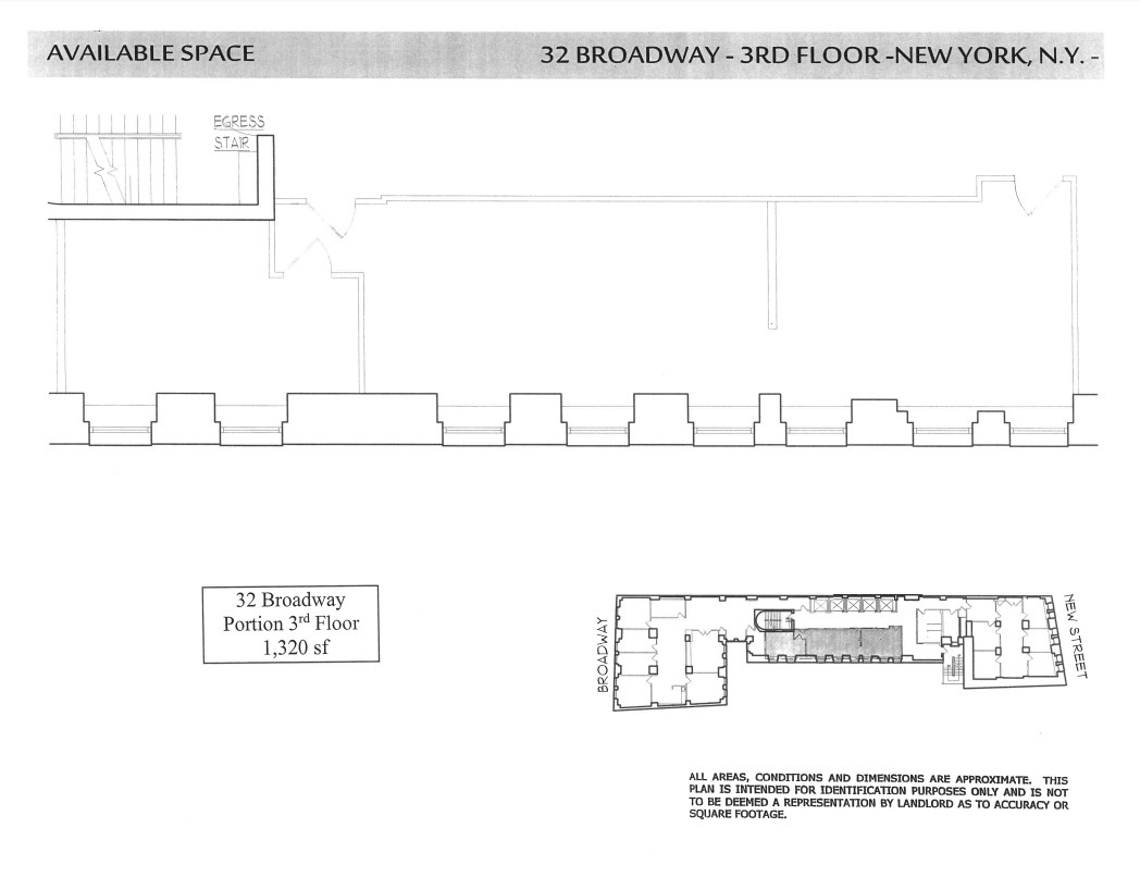 32 Broadway, New York, NY for rent Floor Plan- Image 1 of 1