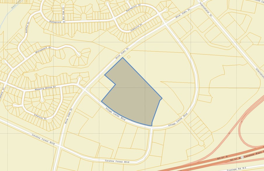 107 Village Center Blvd, Myrtle Beach, SC for sale - Plat Map - Image 1 of 1