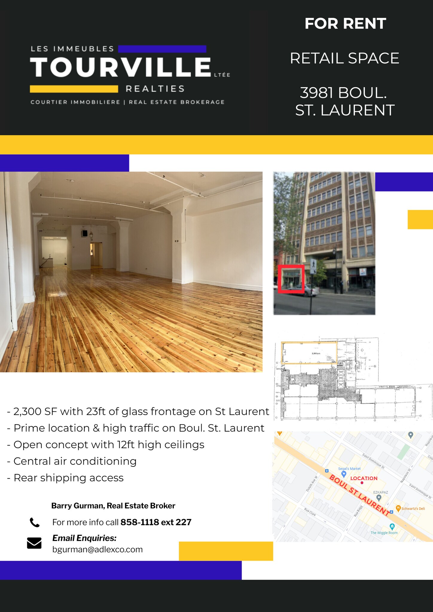 3981 Boul Saint-Laurent, Montréal, QC to rent Other- Image 1 of 1