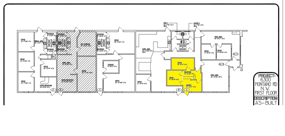 6300 Montano Rd NW, Albuquerque, NM for rent - Floor Plan - Image 2 of 7