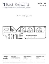 1 E Broward Blvd, Fort Lauderdale, FL to rent Floor Plan- Image 1 of 1