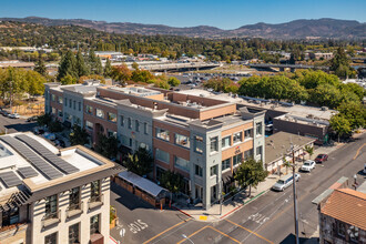 1250 Main St, Napa, CA - aerial  map view