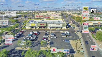 8698 E Raintree Dr, Scottsdale, AZ - AERIAL map view
