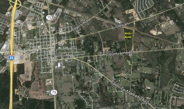 44.8 +/- Acres FM 1097, Willis, TX for sale Aerial- Image 1 of 5