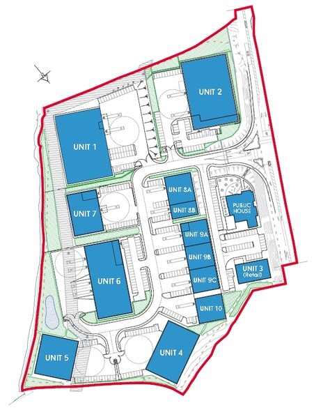 Otley Rd, Baildon to rent - Site Plan - Image 2 of 2