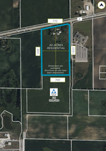 Spring Street Development Land, Mount Pleasant, WI for sale Aerial- Image 1 of 2