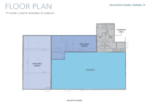 264 Heights Rd, Darien, CT for rent Floor Plan- Image 1 of 3