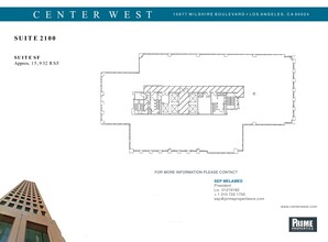 10877 Wilshire Blvd, Los Angeles, CA for rent Site Plan- Image 1 of 1