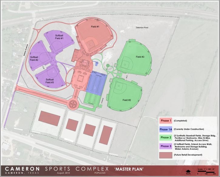 Adams & US Highway 190, Cameron, TX for sale - Site Plan - Image 1 of 3