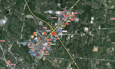 999 Linda Vista Drive, Hendersonville, NC - aerial  map view