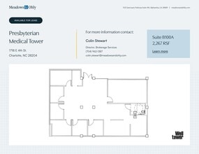 1718 E 4th St, Charlotte, NC to rent Site Plan- Image 2 of 2