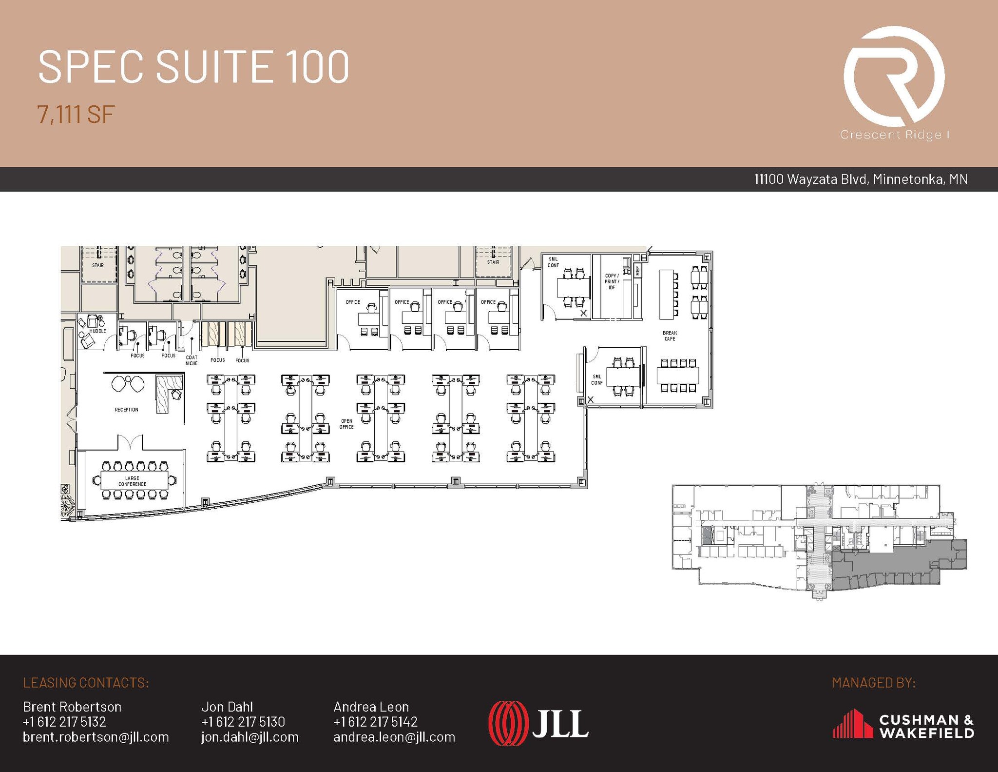 11100 Wayzata Blvd, Minnetonka, MN for rent Floor Plan- Image 1 of 1