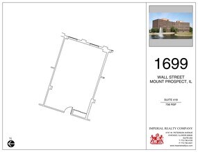 1699 Wall St, Mount Prospect, IL to rent Site Plan- Image 1 of 1