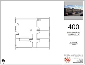 400 Lake Cook Rd, Deerfield, IL for rent Floor Plan- Image 1 of 6