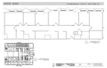 233 Broadway, New York, NY to rent Floor Plan- Image 1 of 1