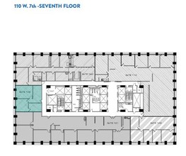 110 W 7th St S, Tulsa, OK for rent Floor Plan- Image 1 of 9