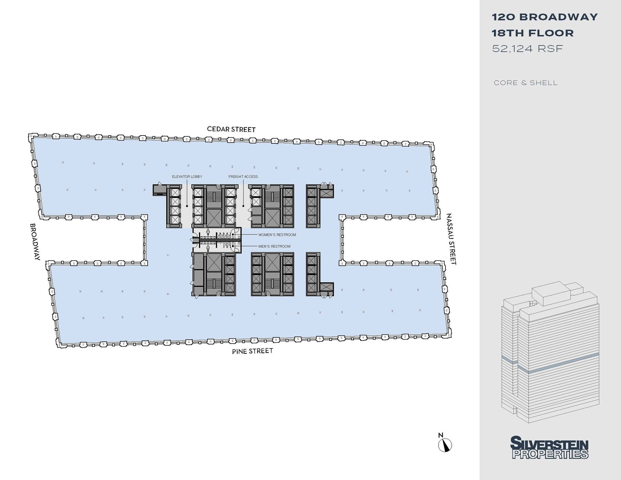 120 Broadway, New York, NY to rent Floor Plan- Image 1 of 4