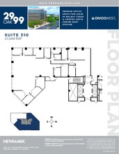 2999 Oak Rd, Walnut Creek, CA for rent Floor Plan- Image 1 of 1