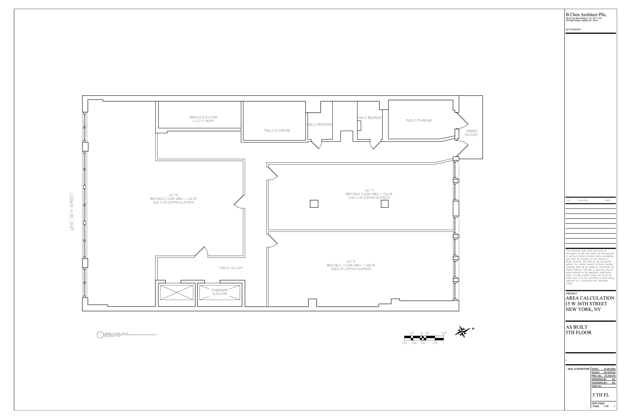 15 W 36th St, New York, NY to rent Site Plan- Image 1 of 2