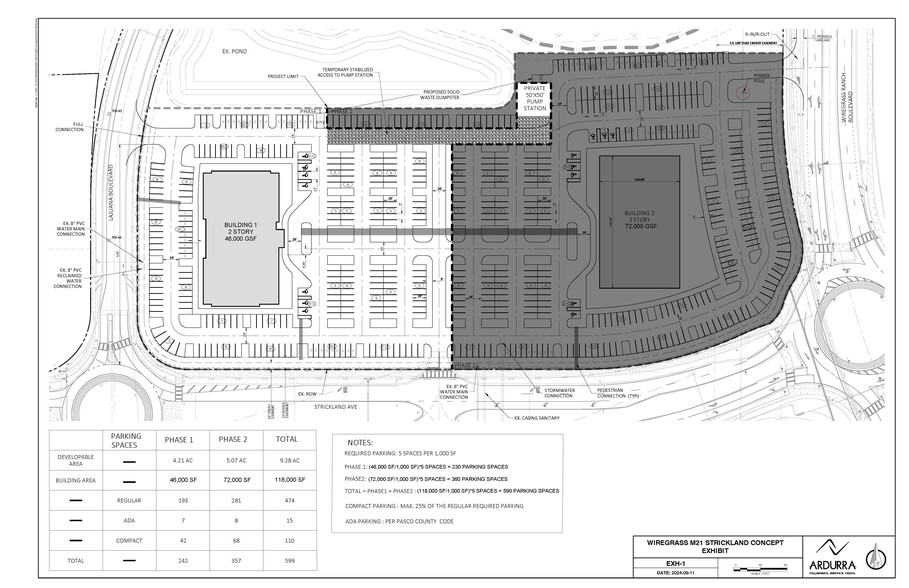 00 Wiregrass Ranch Blvd, Wesley Chapel, FL for rent - Site Plan - Image 2 of 5