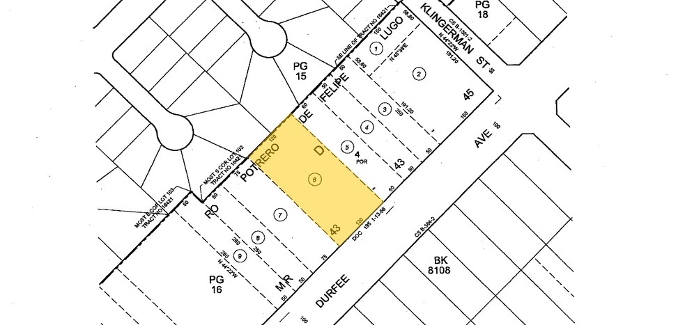 2319-2333 Durfee Ave, El Monte, CA for sale - Plat Map - Image 1 of 1