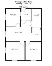 600 N Bell Ave, Carnegie, PA for rent Site Plan- Image 1 of 1