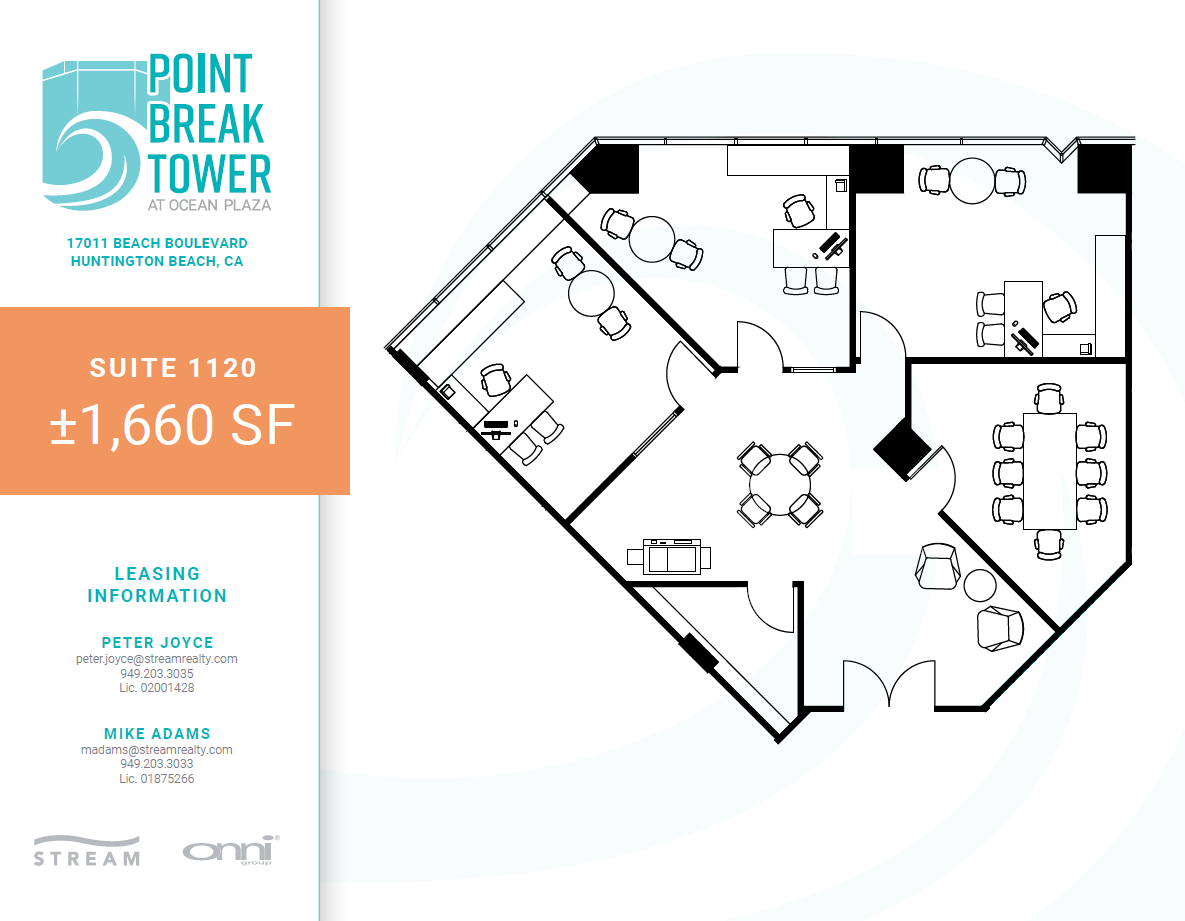 17011 Beach Blvd, Huntington Beach, CA for rent Floor Plan- Image 1 of 2