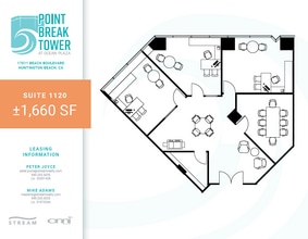 17011 Beach Blvd, Huntington Beach, CA for rent Floor Plan- Image 1 of 2