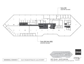 424 S Woods Mill Rd, Chesterfield, MO for rent Site Plan- Image 1 of 1