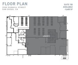 11010 Roselle St, San Diego, CA for rent Floor Plan- Image 1 of 2