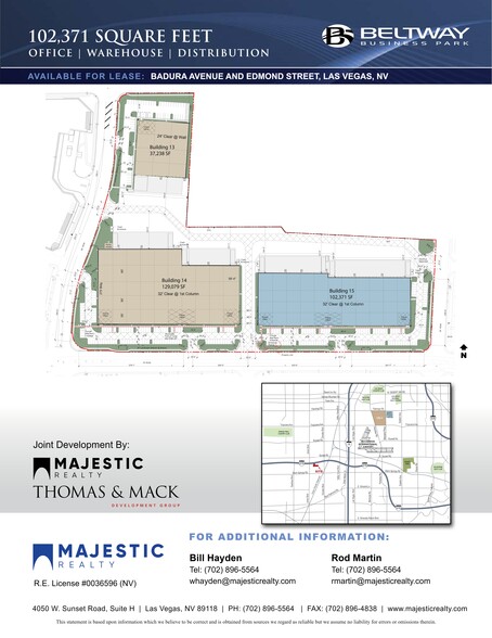 5280 Badura Ave, Las Vegas, NV for rent - Site Plan - Image 3 of 8