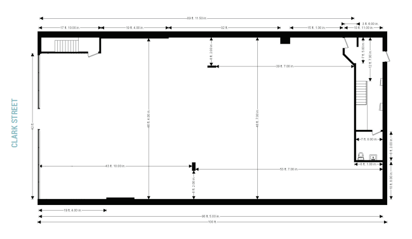 2717 N Clark St, Chicago, IL for rent - Floor Plan - Image 3 of 3