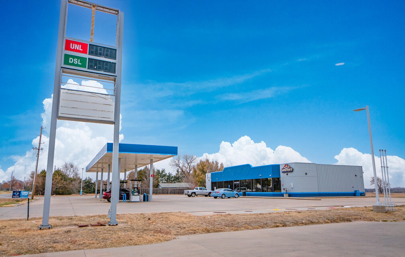 1110 N Main St, Cheney 67025 SQRL Service Station Cheney, KS