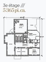 1175-1183 Pl Du Frère-André, Montréal, QC for sale Floor Plan- Image 2 of 2