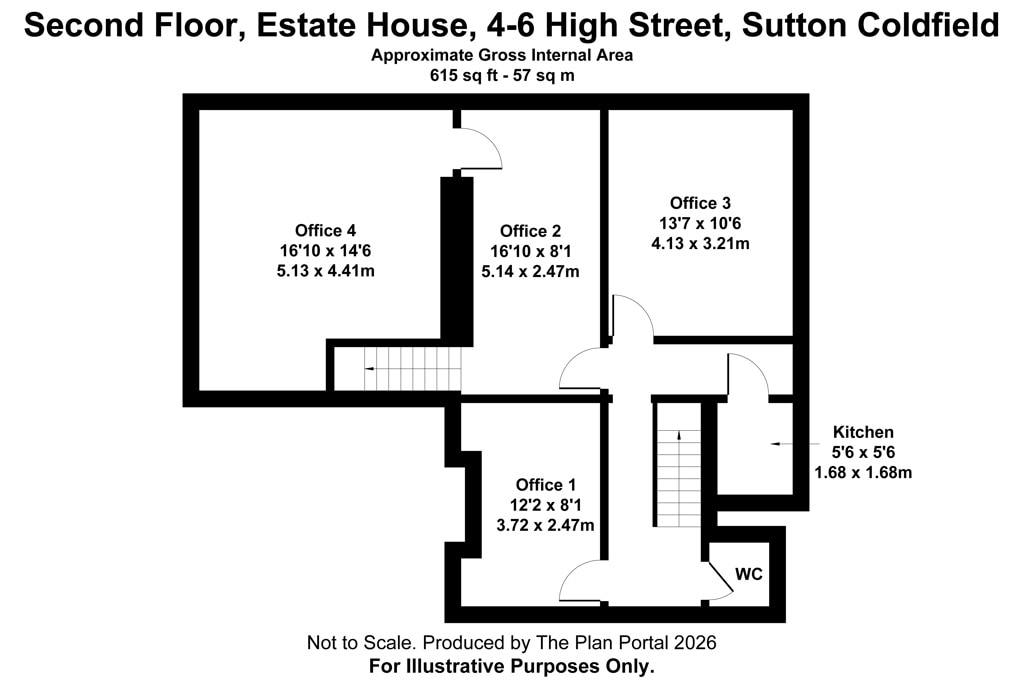 4-6 High St, Sutton Coldfield to rent Floor Plan- Image 1 of 4
