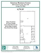 6015 Commerce Dr, Irving, TX for rent Floor Plan- Image 1 of 1