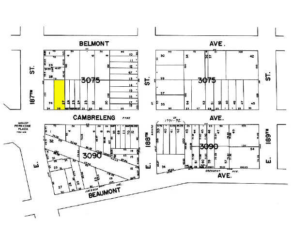 2403 Cambreleng Ave, Bronx, NY for rent - Plat Map - Image 2 of 7