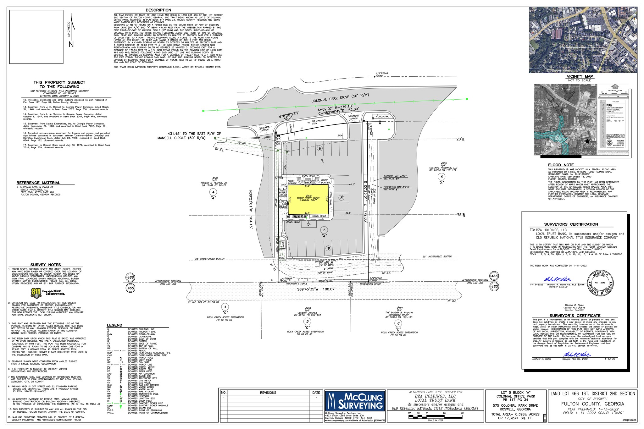 575 Colonial Park Dr, Roswell, GA for rent Site Plan- Image 1 of 1