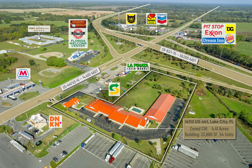 14113 S US Highway 441, Lake City, FL for sale - Building Photo - Image 1 of 1