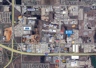 9541 W Reno Ave, Oklahoma City, OK - aerial  map view