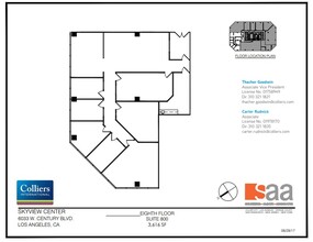 6033 W Century Blvd, Los Angeles, CA for rent Floor Plan- Image 1 of 1